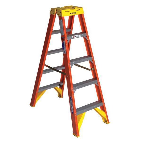 5 ft Fiberglass Twin Stepladder