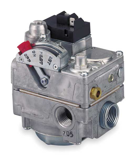Gas Valve, NG/LP, Standing Pilot, 24VAC, 3.5 in wc, Fast Opening