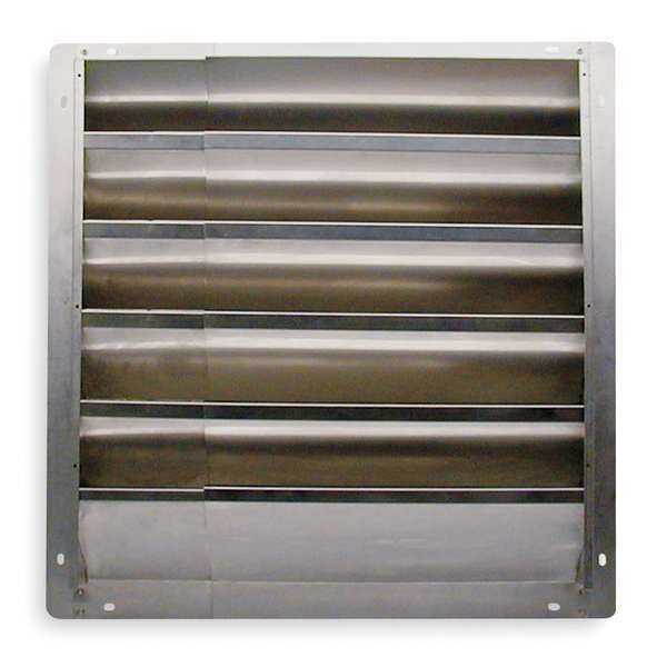 Louver, Intake, 21-36 In, Aluminum