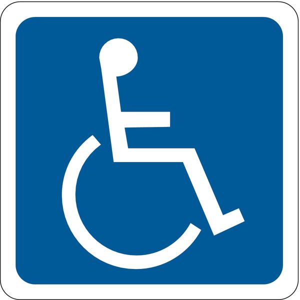 Handicap Parking Sign, 12