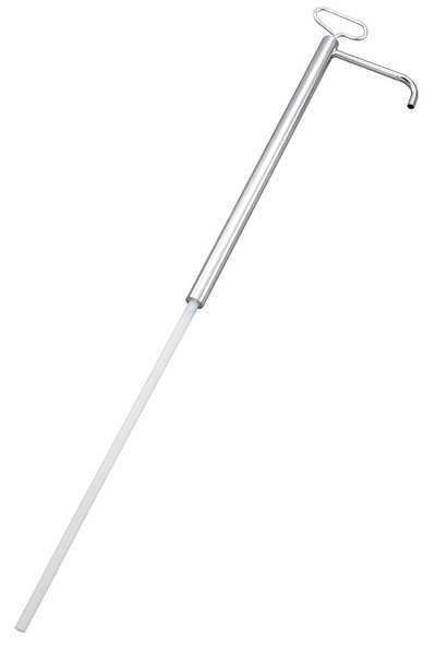 Hand Drum Pump, Piston, Steel, 9/16In OD