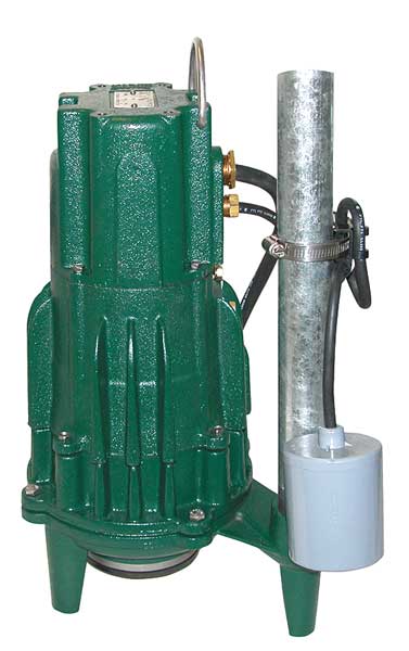 Grinder Pump, Automatic, 2 HP, 230V