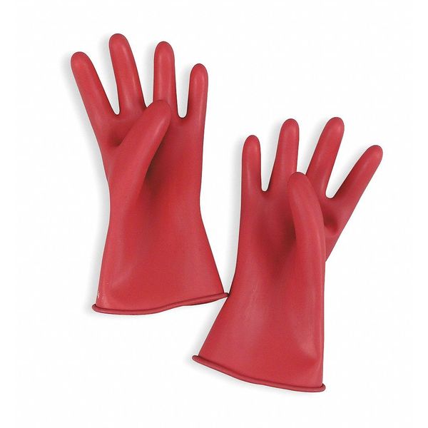 Electrical Gloves, Class 00, Red, Sz 8, PR