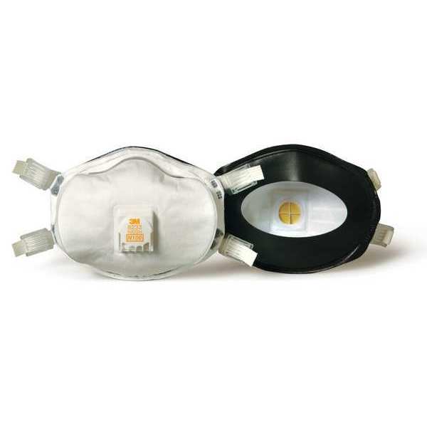N100 Disposable White Particulate Respirator w/ Valve