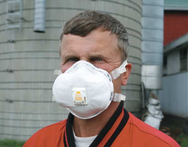 N100 Disposable White Particulate Respirator w/ Valve