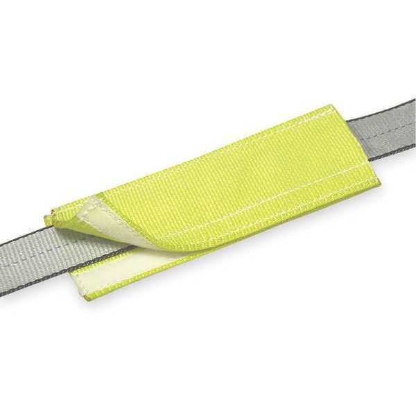 Wear Pad, 4 In X 12 In, Yellow
