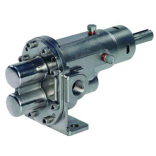 Rotary Gear Pump Head, 1 In., 1 1/2 HP