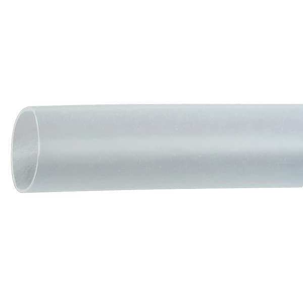 Shrink Tubing, 0.5in ID, Clear, 100ft