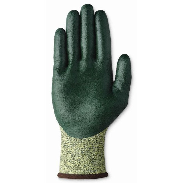 Cut Resistant Coated Gloves, A5 Cut Level, Nitrile, M, 1 PR