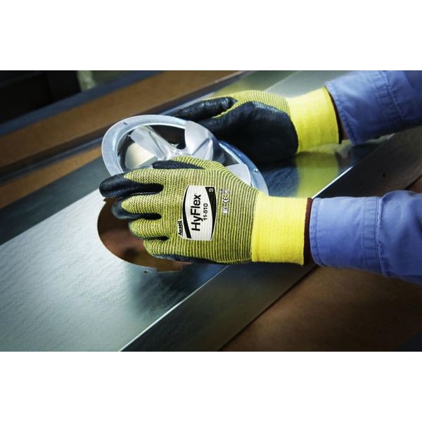 Cut Resistant Coated Gloves, A2 Cut Level, Nitrile, 2XL, 1 PR