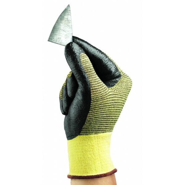 Cut Resistant Coated Gloves, A2 Cut Level, Nitrile, 2XL, 1 PR