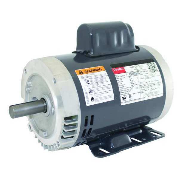 Capacitor-Start General Purpose Motor, 1 HP, 115/208-230V AC Voltage, 145TC Frame