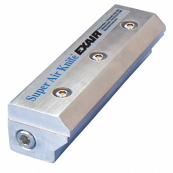Air Knife, 1/4 In NPT, 9 In L, Al