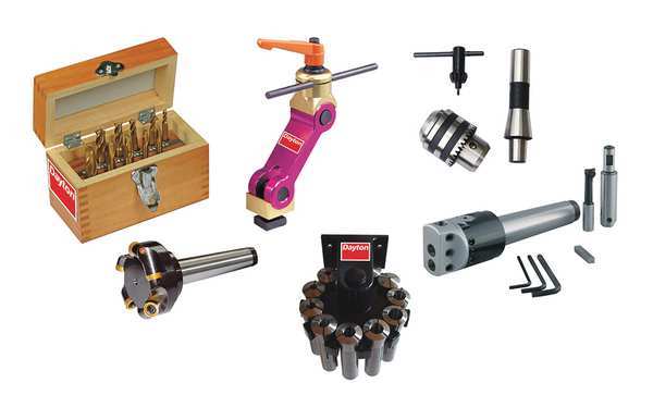 Milling Machine Starter Kit, R 8, 29 Pc