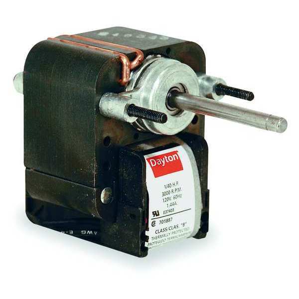 C-Frame Motor, Ball, Shaded Pole, 2 In. L