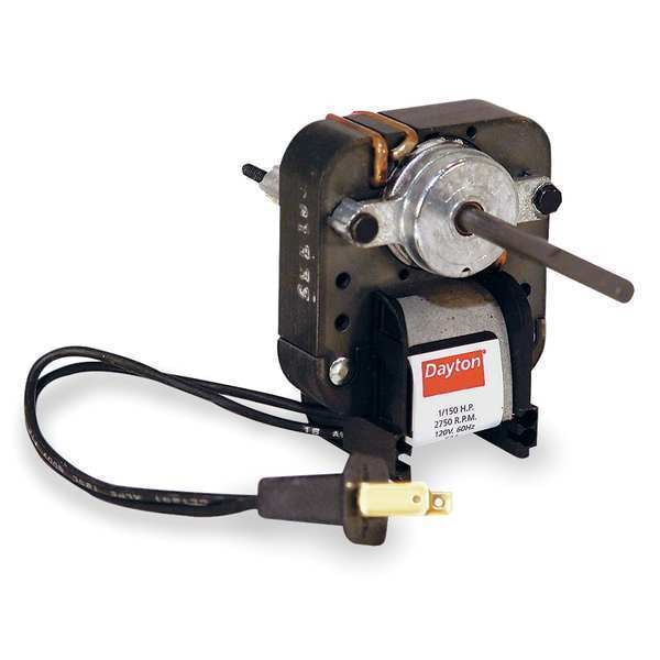 C-Frame Motor, Shaded Pole, 1-5/16 In. L