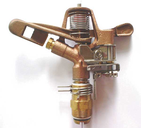 Sprinkler Head, 3/4 In, MNPT, Brass