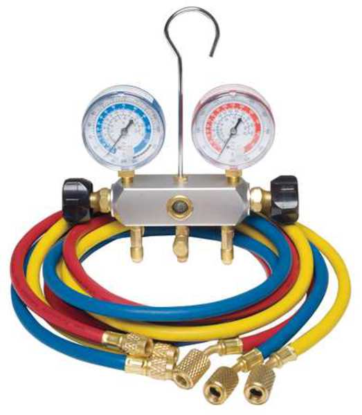Manifold Gauge Set, 2 Valve, 3 Hoses