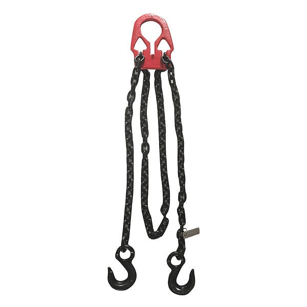 Chain Sling, G80, Adj Link, Aly Stl, 6 ft L