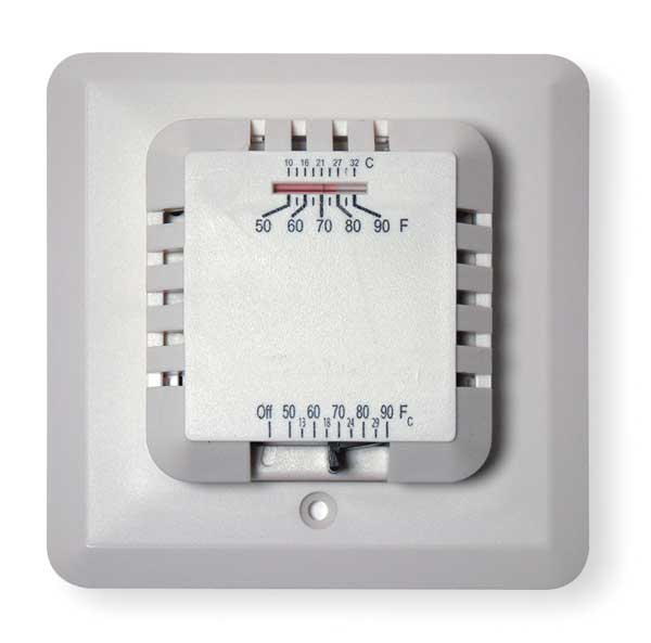 Low Voltage Thermostat, Hardwired, 24VAC