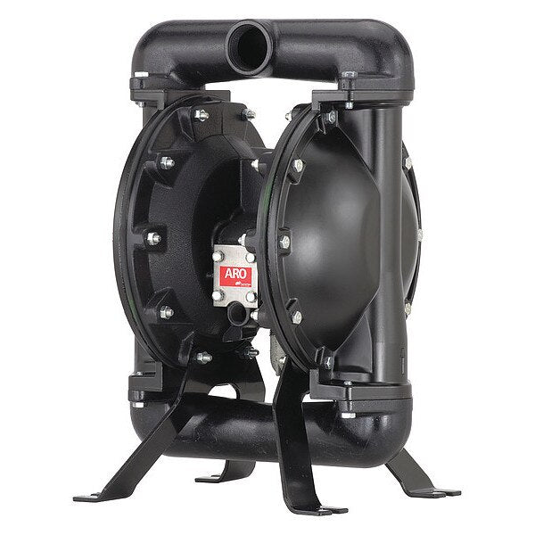 Double Diaphragm Pump, Cast iron, Air Operated, Santoprene, 90 GPM
