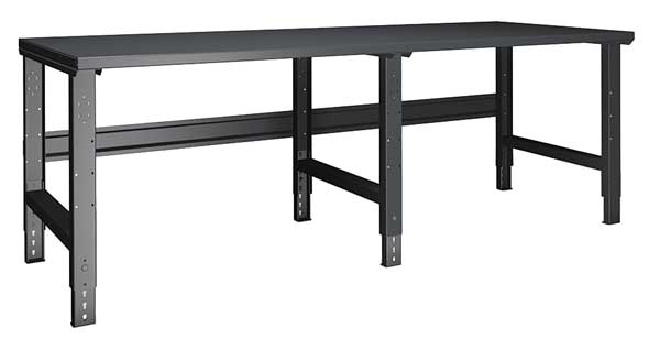 Bolted Work Bench, Steel, 96
