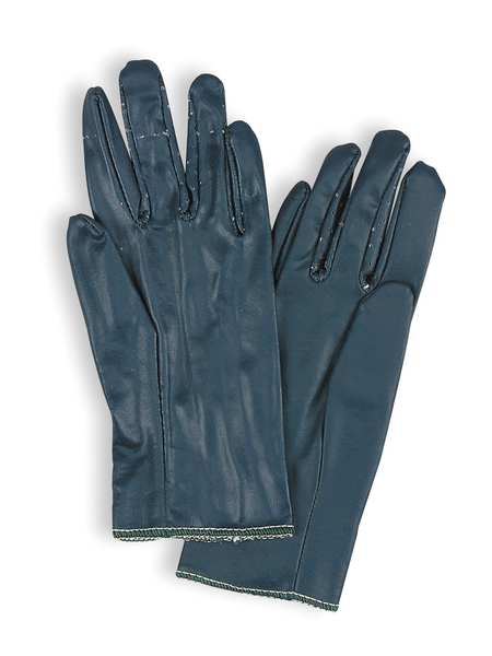 Nitrile Coated Gloves, Full Coverage, Blue, XL, PR