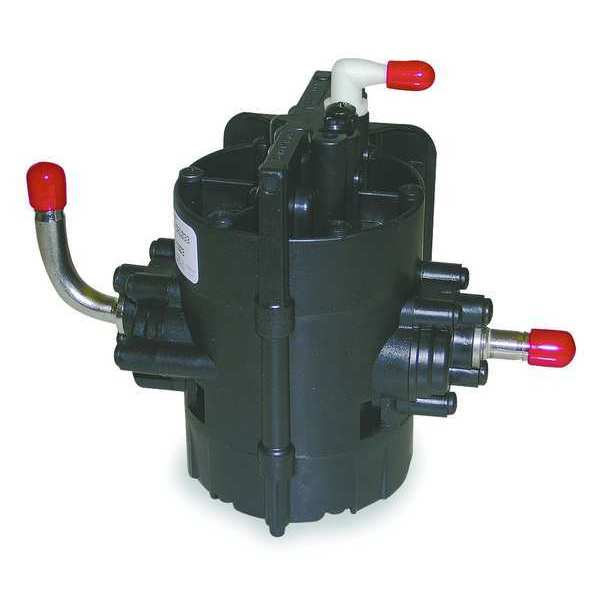 Diaphragm Pump, Polypropylene, Buna N, 0.6 GPM