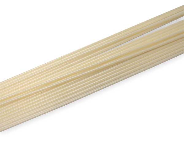 Welding Rod, ABS, 1/8 In, Natural, PK50