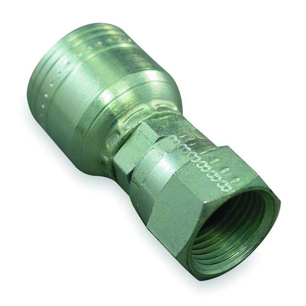 Hydraulic Hose Fitting, Crimp, Female SAE