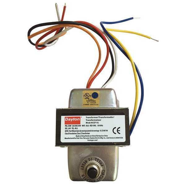 Class 2 Transformer, 60VA, 24VAC, Foot