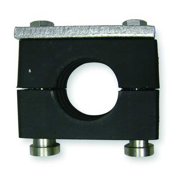 Tube Clamp Kit, Tube Sz 2 In, Carbon Steel