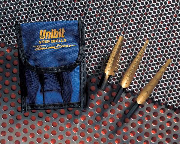 HSS Step Drill Bit Set 1/8-3/4