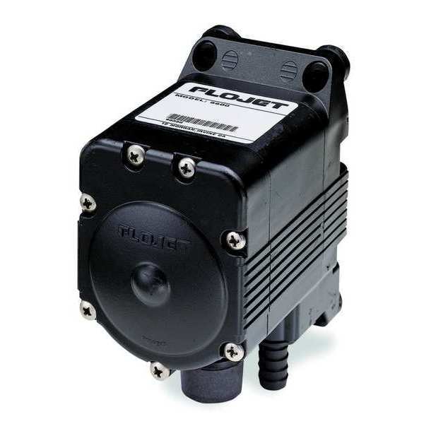 Double Diaphragm Pump, Polypropylene, Air Operated, Santoprene, 5 GPM