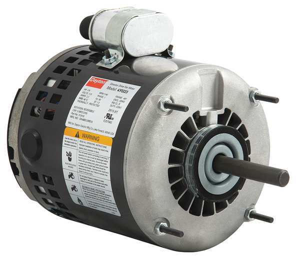 Motor, PSC, 1/6 HP, 1140 RPM, 115V, 48Z, OAO