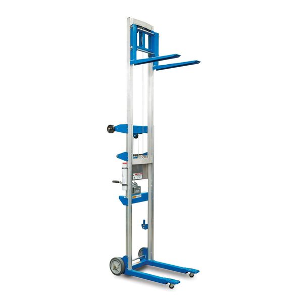 Invertible Fork Material Lift, Load Cap. 400 lb.