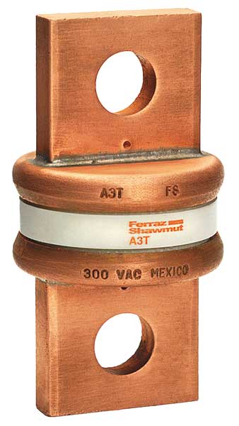 Fuse, Very Fast Acting, 450 A, A3T Series, 300V AC, 160V DC, 3-1/16