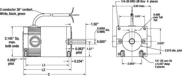 DC Motor, PM, TENV, 1/7 HP, 1750rpm, 12/24VDC