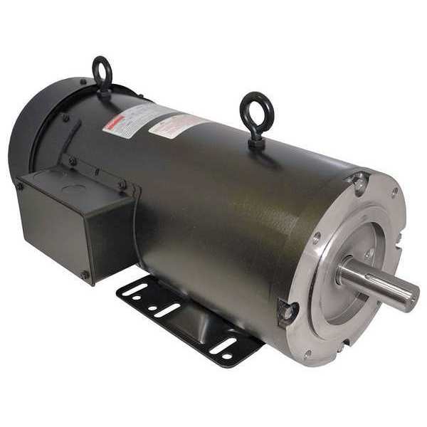DC Motor, PM, TEFC, 1/4 HP, 1750 rpm, 90VDC