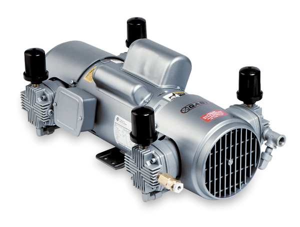 Piston Air Compressor/Vacuum Pump, 2HP