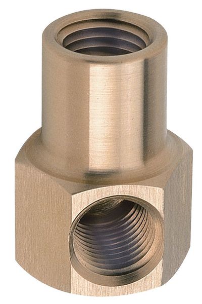 Brass Hex Elbow, FNPT, 1/16