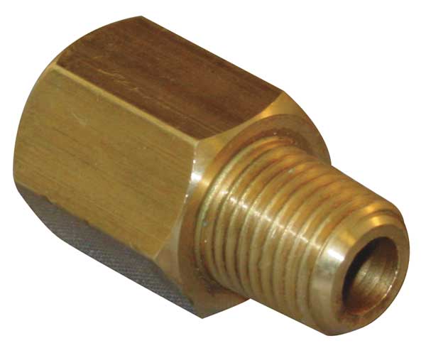 Chrome Plated Brass Conversion Adapter, MBSP x FNPT, 3/4