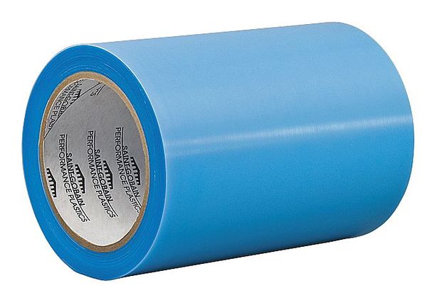 Film Tape, Polyolefin, Natural, 6 In x 5 Yd