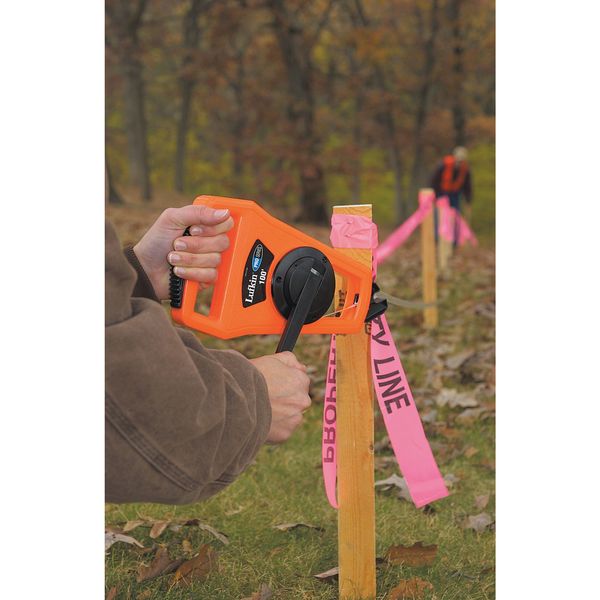 200 ft Engineer's Tape Measure, 1/2 in Blade