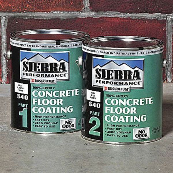 1 gal Container, Partial Fill 42 fl oz Floor Coating, Satin Finish, Satin Clear, Water Base