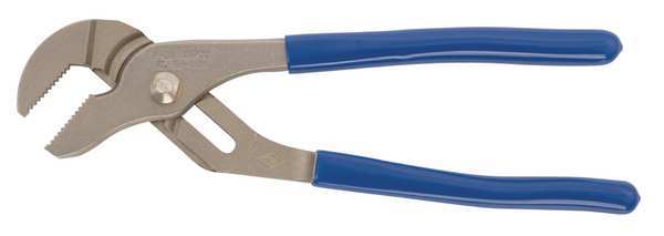 10 in Straight Jaw Tongue and Groove Plier, Serrated