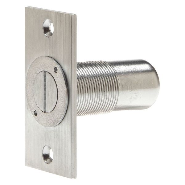 Lockable Dust Proof Strike, PolishedBrass