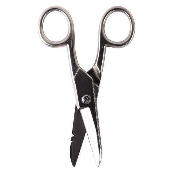 Free Fall Electricians Scissors, 5 In. L