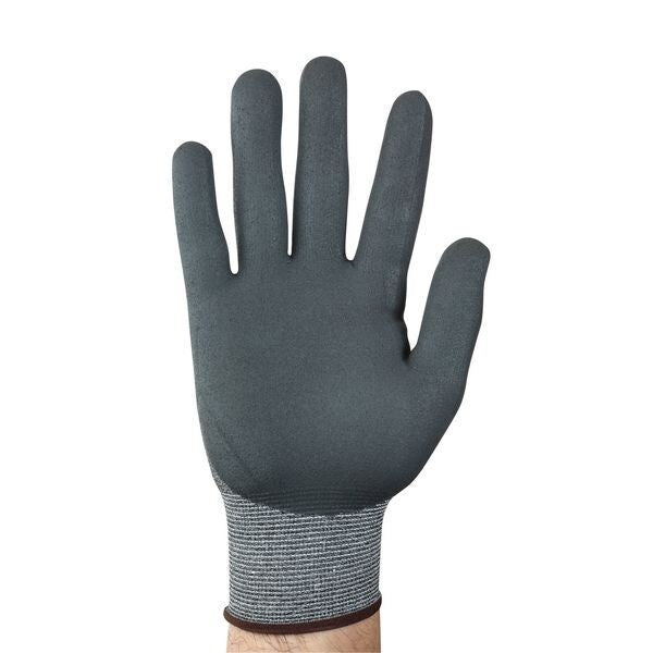 Cut Resistant Coated Gloves, A2 Cut Level, Nitrile, S, 1 PR