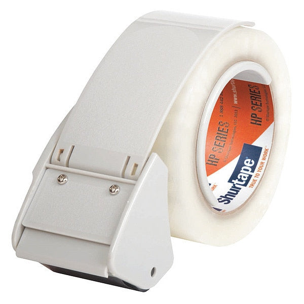 Tape Dispenser, 2in., Gray, 6-5/8in.L